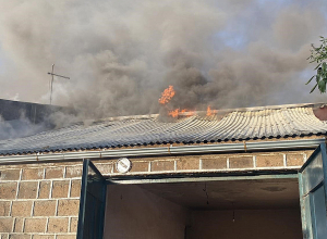 Հրդեհ Արագած գյուղում