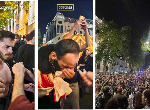 Напряжённая ситуация в Тбилиси: полиция применила слезоточивый газ