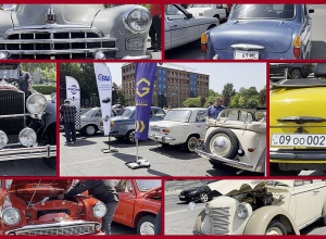 Հնաոճ ավտոմեքենաների ցուցադրություն Երևանում