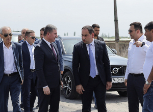 Գնել Սանոսյանն աշխատանքային այցով Արմավիրի մարզում է եղել