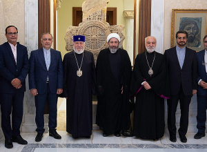 Ամենայն Հայոց Կաթողիկոսն ընդունեց ԻԻՀ իսլամական մշակույթի և հաղորդակցության կազմակերպության ղեկավարին