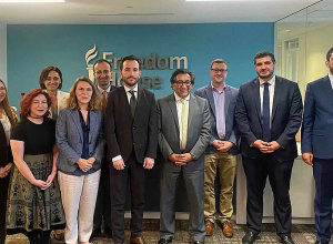 Члены группы дружбы НС Армения-США встретились с представителями международных программ “Freedom House”