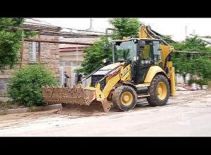 Նոր Արեշ 50-րդ փողոցում  իրականացվում են տարածքի մաքրման աշխատանքներ