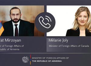 Արարատ Միրզոյանը հեռախոսազրույց է ունեցել Կանադայի արտաքին գործերի նախարարի հետ