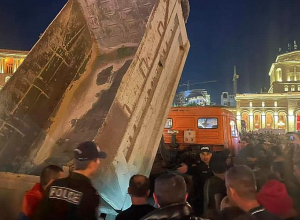 Բեռնատար ավտոմեքենան դեպի ցուցարարները վարած վարորդին մեղադրանք է ներկայացվել․ ՔԿ