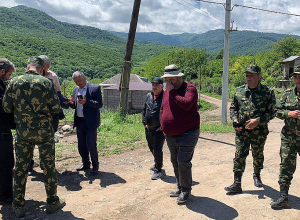 ՀՀ սահմանապահ զորքերի մի խումբ ծառայողներ արդեն Կիրանցում են․ «Տավուշը հանուն հայրենիքի»