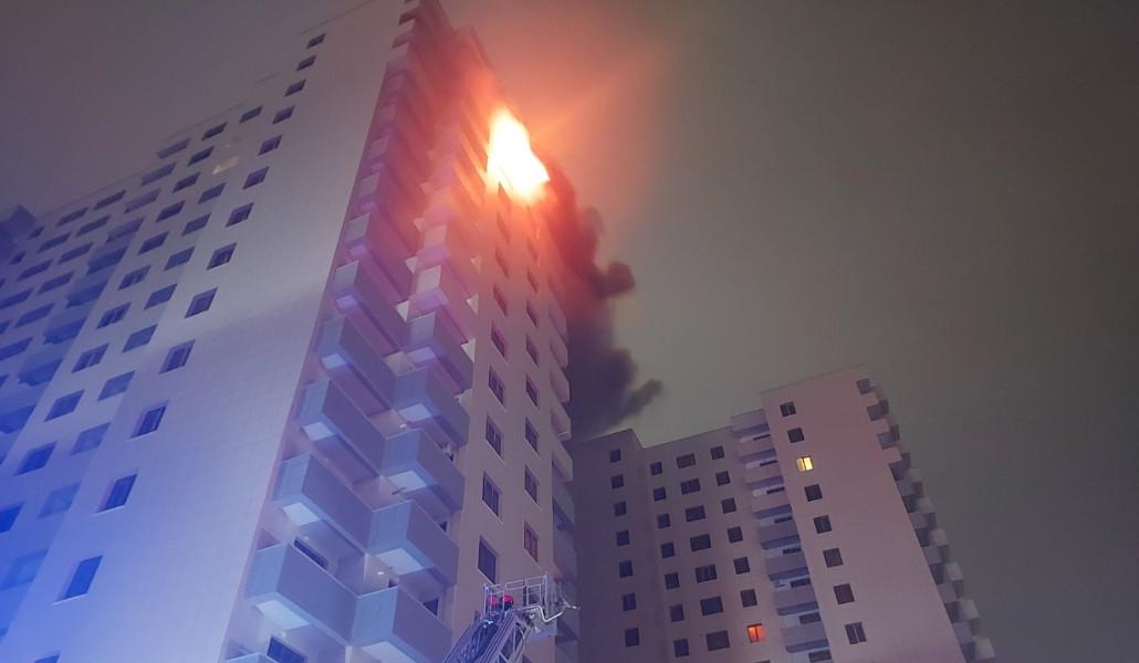 Հրդեհ Մոնթե Մելքոնյան փողոցում (1)