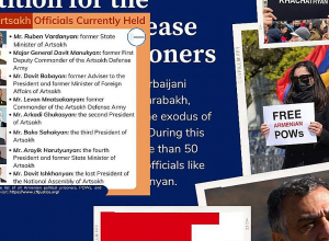 Институт Лемкина начал сбор подписей, с призывом к Азербайджану освободить всех армянских пленных