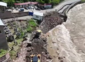 Работы по реконструкции дороги на Марцовском перекрёстке М-6