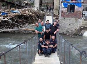 Восстановлено пешеходное сообщение со Станцией Санаин