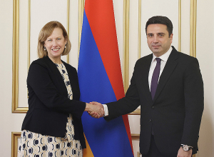 Ален Симонян принял посла США в Армении