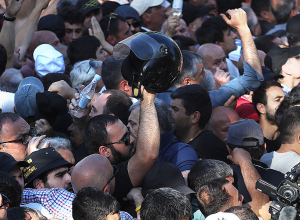 Բաղրամյան, Դեմիրճյան և Պռոշյան փողոցներից բերման է ենթարկվել բողոքի ակցիայի 60 մասնակից․ ՆԳՆ