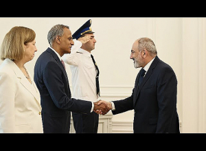 Վարչապետ Փաշինյանն ընդունել է ԱՄՆ Պետքարտուղարի տեղակալ Ռիչարդ Վերմային