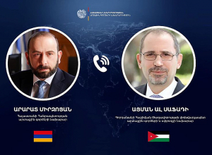 Արարատ Միրզոյանը հեռախոսազրույց է ունեցել Հորդանանի փոխվարչապետի հետ