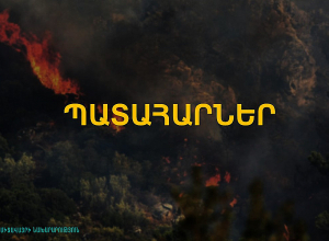 Հրդեհ «Սևան ազգային պարկ» ՊՈԱԿ-ի տարածքում