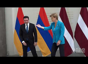 Делегация во главе со Спикером НС Аленом Симоняном находилась с официальным визитом в Риге