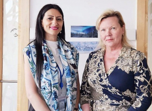 Анаит Манасян провела встречу с генеральным директором Совета Европы по демократии и человеческому достоинству Марьей Руотанен