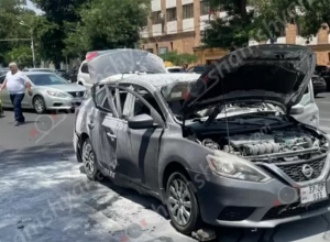 Գրիգոր Լուսավորիչ փողոցում ավտոմեքենայում պայթյուն է տեղի ունեցել, կան տուժածներ