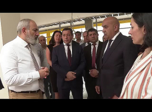 Пашинян находится в Армавире