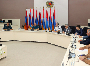 ՆԳՆ փրկարար ծառայությունում քննարկվել են քաղաքացիական պաշտպանության և բնակչության պաշտպանության միջոցառումներին առնչվող մի շարք հարցեր