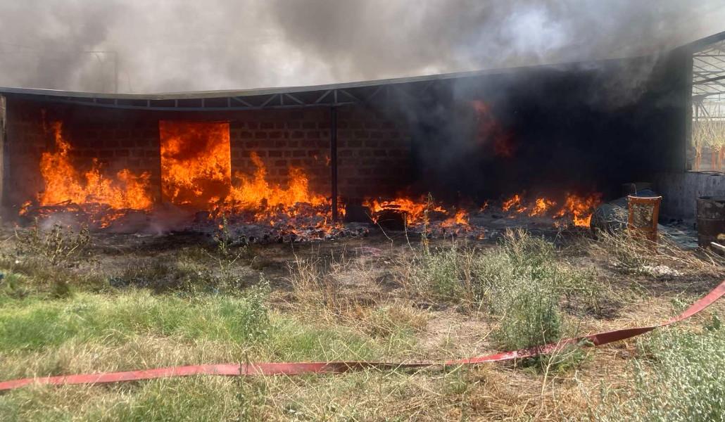 Հրդեհ Ակնաշեն գյուղում