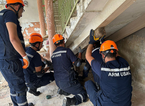 Սյունիքի քաղաքային որոնողափրկարարական թիմը 32-ժամյա վարժանք է իրականացրել