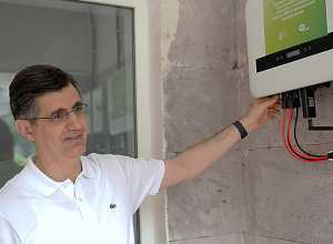 Еще одна солнечная электростанция компании Ucom и SunChild установлена в поселке Чакатен