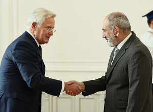 Премьер-министр принял председателя правления “Bank of Georgia”