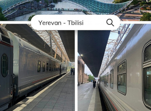 Կգործի Երեւան-Թբիլիսի-Երեւան գնացքը