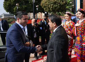 Делегация во главе с Аленом Симоняном находится в Таджикистане