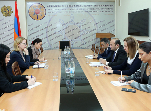 ԱՍՀ նախարարը ընդունել է ՀՀ-ում Գերմանիայի Դաշնային Հանրապետության արտակարգ և լիազոր դեսպանին