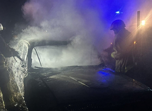 Մերձավան գյուղում այրվել է ավտոմեքենա