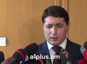 Արգիշտի Քյարամյանի ճեպազրույցը