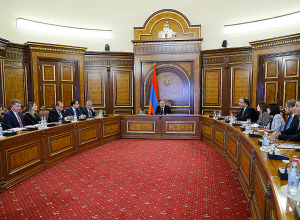 Обсуждался пакет законопроектов о внесении изменений и дополнений в закон «О местном самоуправлении в городе Ереване» и смежные законы