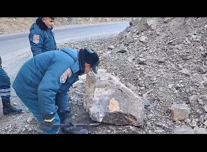 Քարաթափում Տաթև-Լծեն ավտոճանապարհին