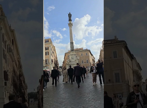 Семья Пашиняна в Риме