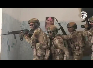 Учения спецназа вооруженных сил