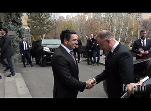 ՀՀ ԱԺ նախագահն ընդունել է պաշտոնական այցով Հայաստանում գտնվող Լեհաստանի նախագահ Անջեյ Դուդային