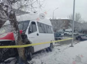 Գյումրու քաղաքապետարանի 20 համարի երթուղայինը բախվել է ծառին. կան վիրավորներ