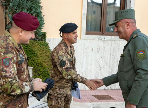 ՀՀ ԶՈՒ գլխավոր շտաբի պետի տեղակալը այցելել է Իտալիայի Հանրապետություն