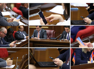 ՀՀ ԱԺ պատգամավորները՝  բյուջեի քննարկման ժամանակ