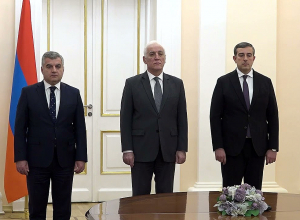 Հանրապետության նախագահի նստավայրում տեղի է ունեցել դատավորների երդման արարողություն