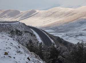 Ծիլքարից դեպի Սպիտակի ոլորաններ բուք է