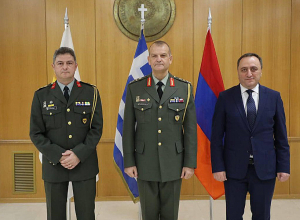 Տեղի են ունեցել Հայաստան-Հունաստան երկկողմ ու Հայաստան-Հունաստան-Կիպրոս եռակողմ պաշտպանական խորհրդակցություններ