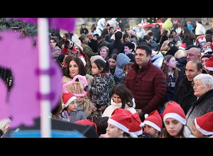 Ամանորյա տոնական միջոցառում ԱԺ այգում