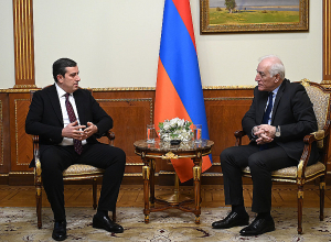 Վահագն Խաչատուրյանն ընդունել է Բարձրագույն դատական խորհրդի նախագահ Արթուր Աթաբեկյանին