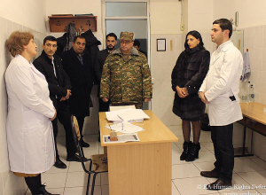 Անահիտ Մանասյանն այցելել է ՀՀ պաշտպանության նախարարության կենտրոնական հավաքակայան