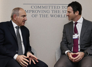 Премьер-министр встретился с председателем Goldman Sachs, одного из ведущих инвестиционных банков мира