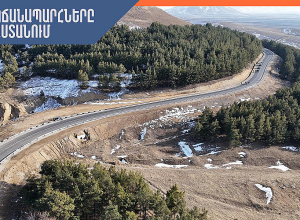 Շիրակի մարզում, Սարավան-«Զանգեր» կոչվող հատվածում և Վարդենյաց լեռնանցքում տեղում է ձյուն