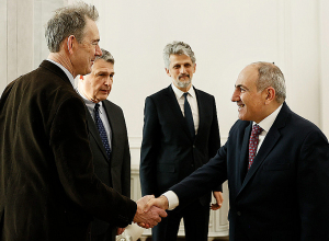 Пашинян принял Гаро Пайлана, Юджина Румера и Томаса де Ваала